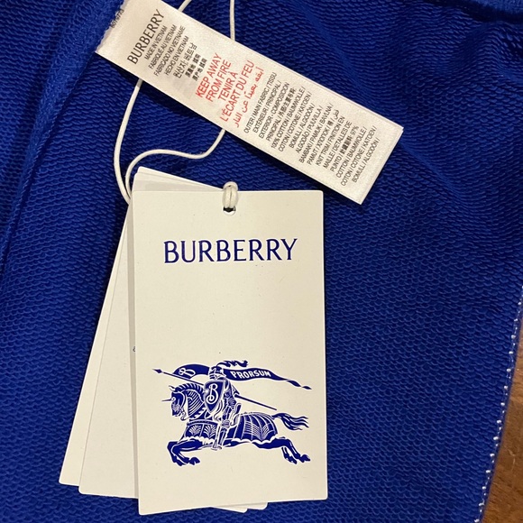 NWT- Burberry Boy's Sidney Logo Patch Jogger Pants - Picture 7 of 9
